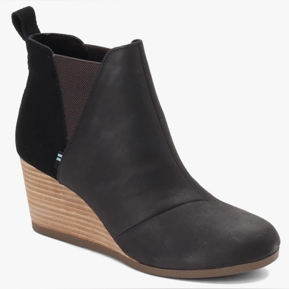 Toms Kelsey Wedge Booties